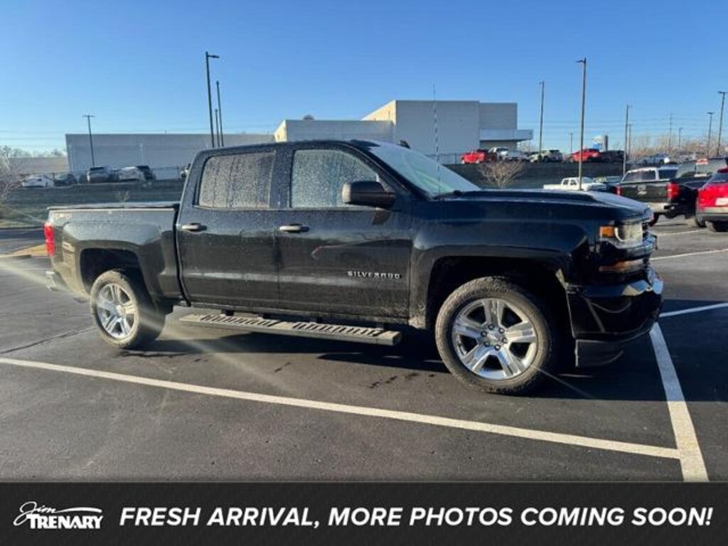 Used 2018 Chevrolet Silverado 1500 Custom Crew Cab Pickup