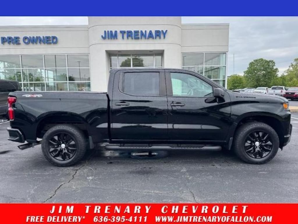 Used 2022 Chevrolet Silverado 1500 LTD Custom Crew Cab Pickup