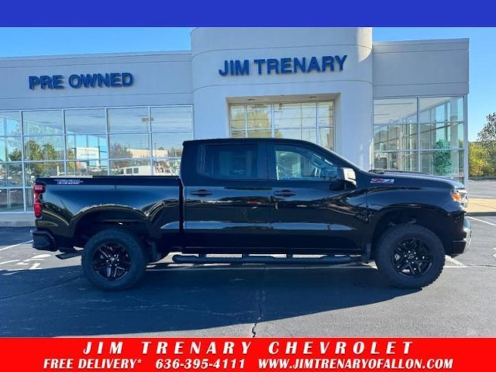 Used 2024 Chevrolet Silverado 1500 Custom Trail Boss Crew Cab Pickup