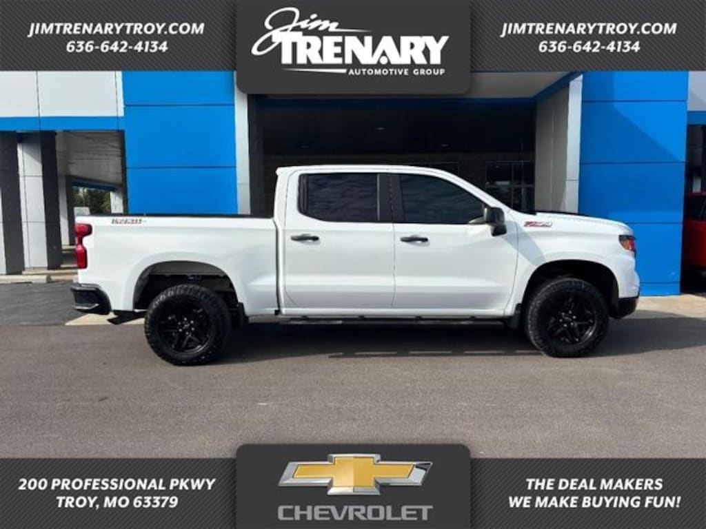 Used 2022 Chevrolet Silverado 1500 Custom Trail Boss Crew Cab Pickup