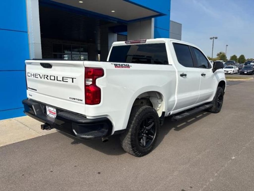 Used 2022 Chevrolet Silverado 1500 Custom Trail Boss Crew Cab Pickup