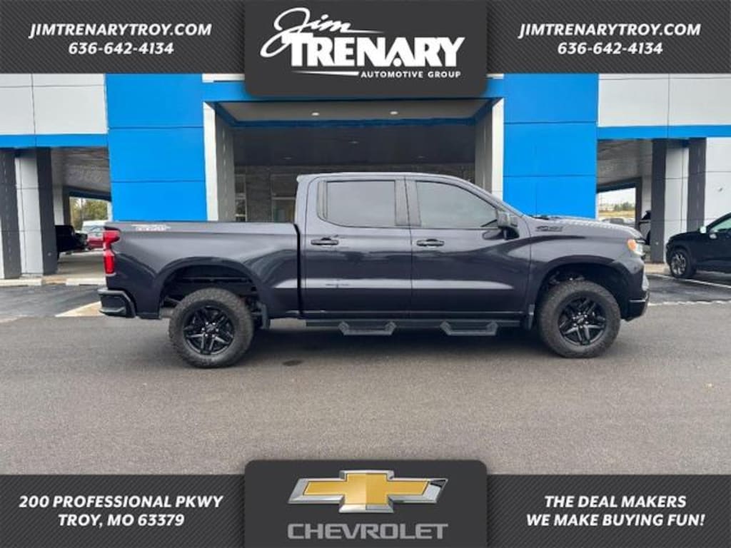 Used 2023 Chevrolet Silverado 1500 LT Trail Boss Crew Cab Pickup