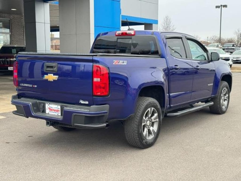 Used 2017 Chevrolet Colorado 4WD Z71 Crew Cab Pickup