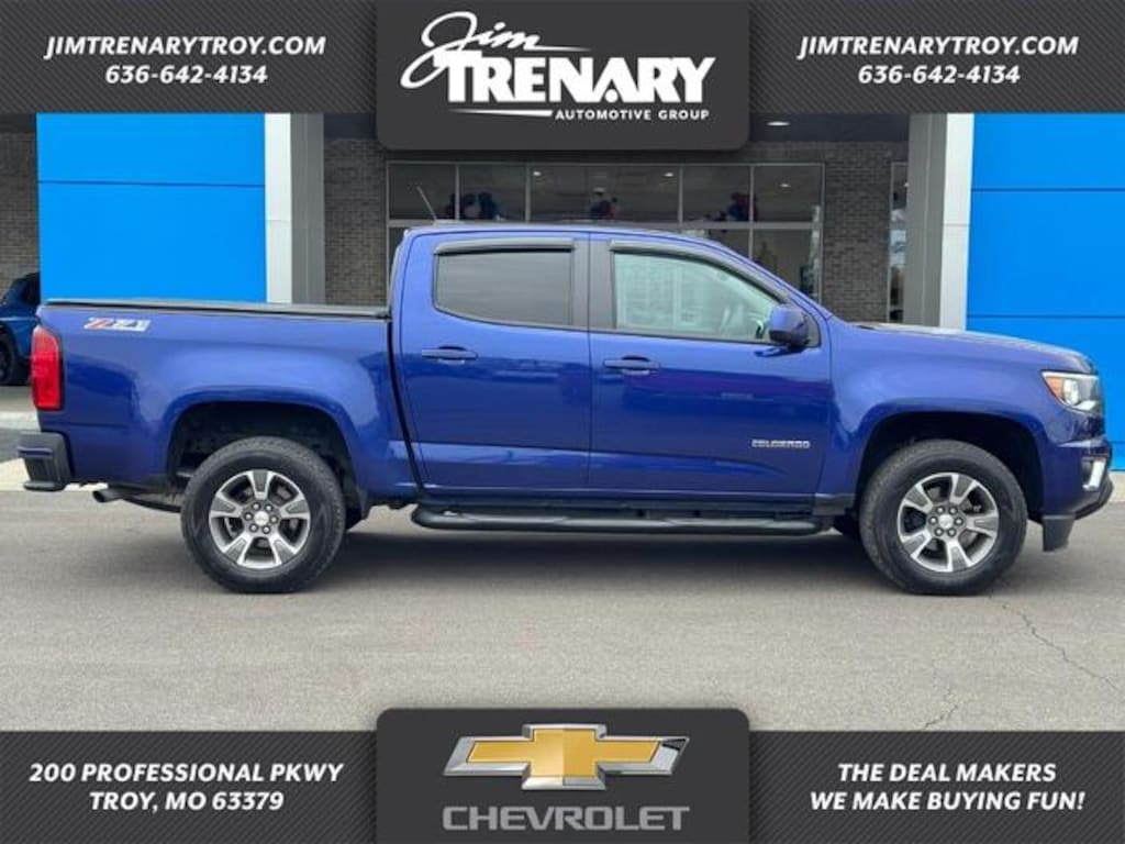 Used 2017 Chevrolet Colorado 4WD Z71 Crew Cab Pickup