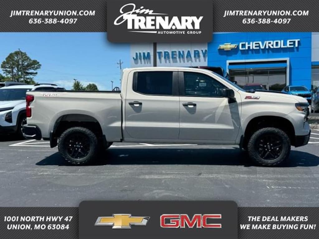 New 2026 Chevrolet Silverado 1500 Custom Trail Boss Truck