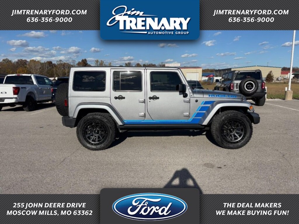 Used 2017 Jeep Wrangler JK Unlimited Rubicon 4x4 SUV