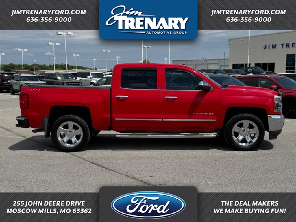 Used 2018 Chevrolet Silverado 1500 LTZ Truck Crew Cab