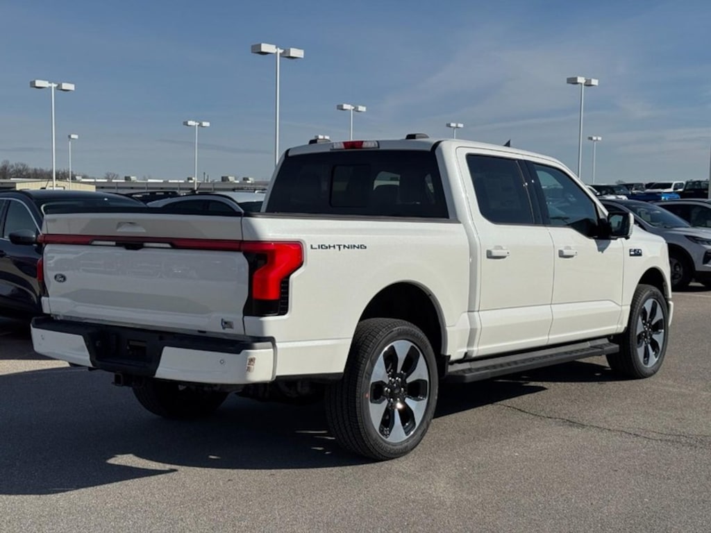 New 2025 Ford F-150 Lightning Platinum Truck SuperCrew Cab