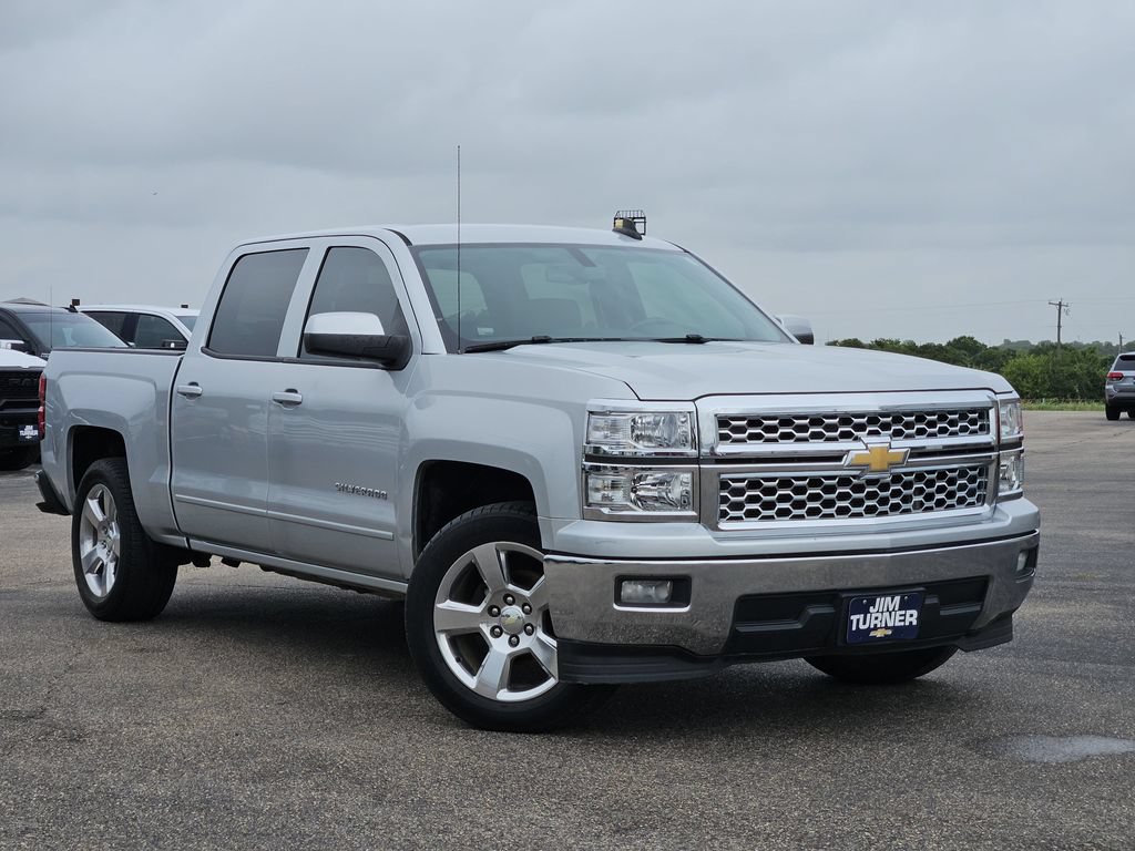Used 2015 Chevrolet Silverado 1500 LT with VIN 3GCPCREC1FG522637 for sale in McGregor, TX