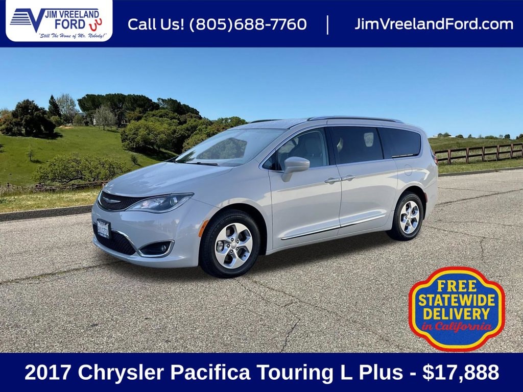 Used 2017 Chrysler Pacifica Touring-L Plus with VIN 2C4RC1EG1HR659541 for sale in Buellton, CA