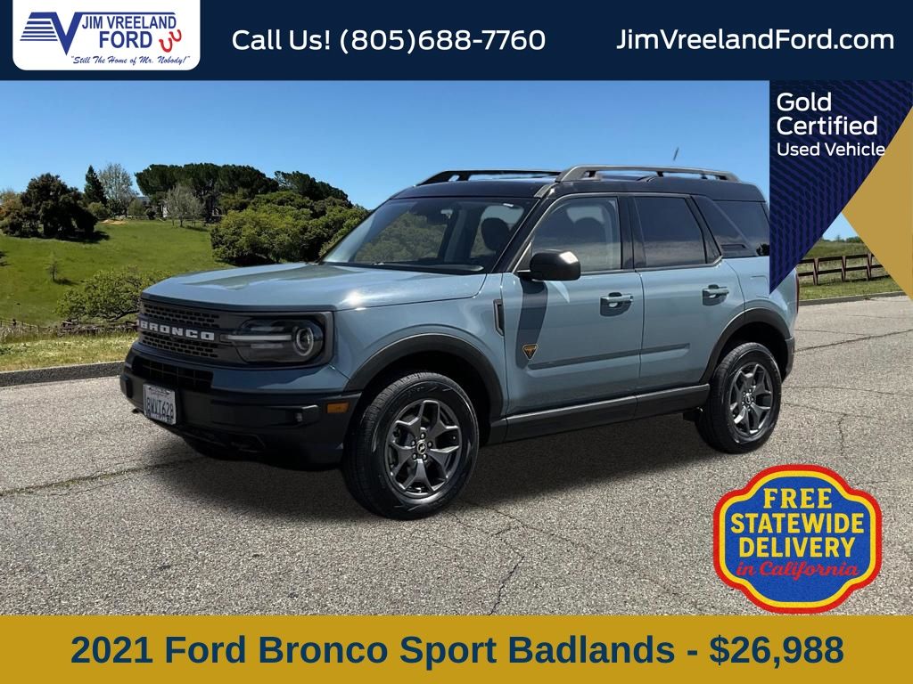 2021 Ford Bronco Sport SUV 