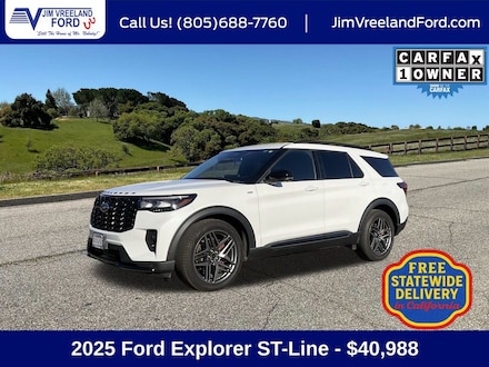 Used 2025 Ford Explorer ST-Line SUV for sale near Santa Barbara, CA