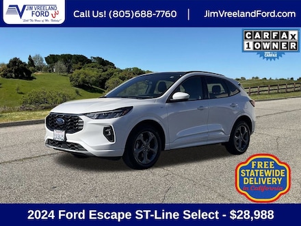 Used 2024 Ford Escape ST-Line Select SUV for sale near Santa Barbara, CA