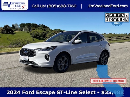 Used 2024 Ford Escape ST-Line Select SUV for sale near Santa Barbara, CA