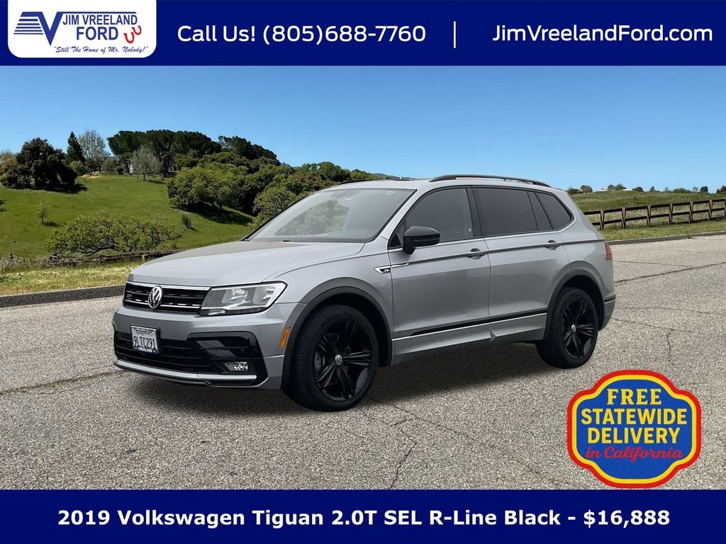 Used 2019 Volkswagen Tiguan 2.0T SEL R-Line SUV