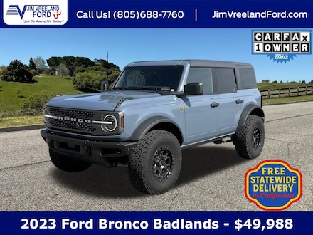 Used 2023 Ford Bronco Badlands SUV for sale near Santa Barbara, CA