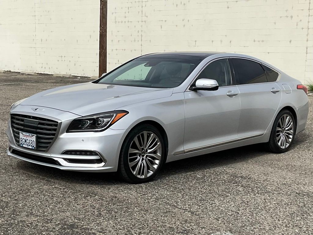 Used 2018 GENESIS G80 Ultimate with VIN KMHGN4JF8JU235911 for sale in Buellton, CA