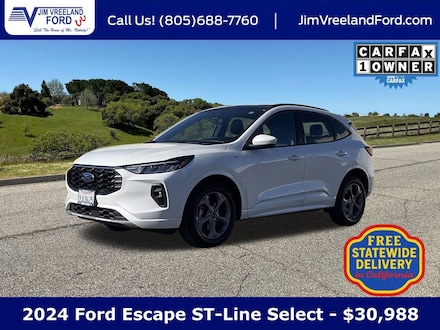Used 2024 Ford Escape ST-Line Select SUV for sale near Santa Barbara, CA