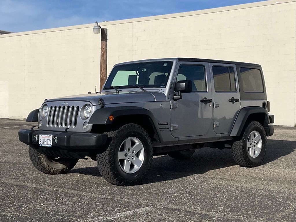 Used 2018 Jeep Wrangler JK Unlimited Sport S with VIN 1C4HJWDG5JL891008 for sale in Buellton, CA
