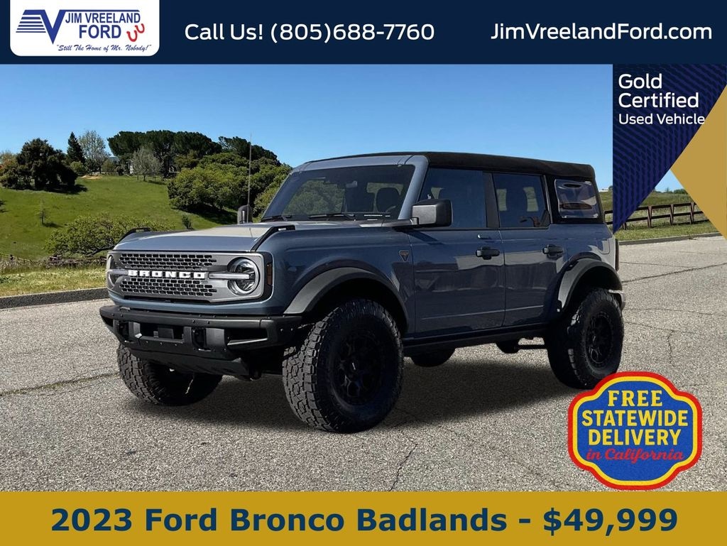 Certified 2023 Ford Bronco Badlands SUV