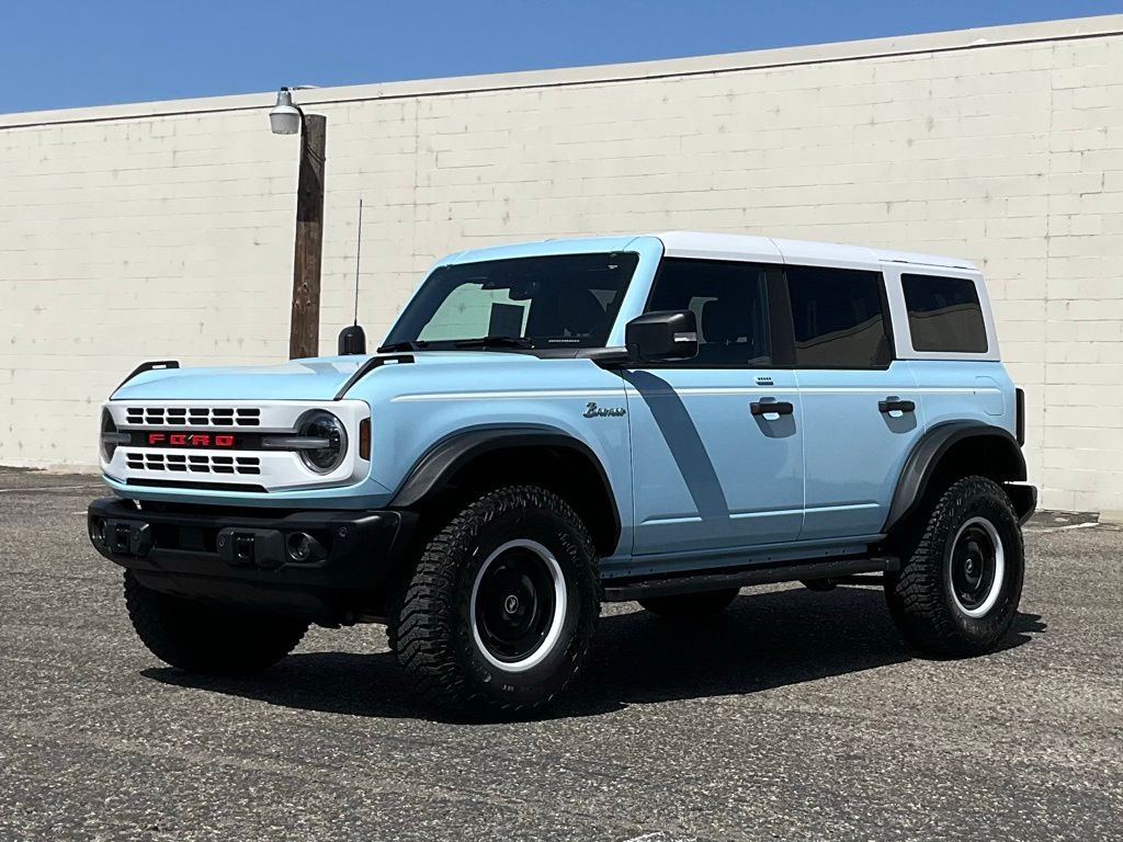 Used 2023 Ford Bronco 4-Door Heritage Limited Edition with VIN 1FMEE4GP5PLA70549 for sale in Buellton, CA