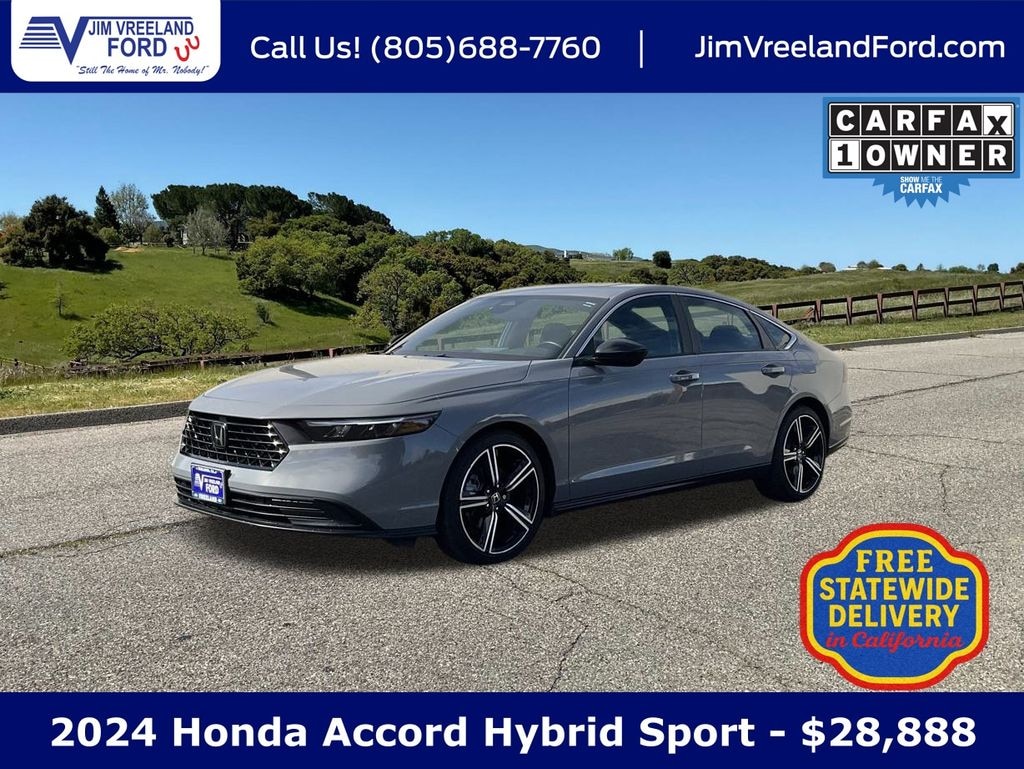 Used 2024 Honda Accord Hybrid Sport Sedan