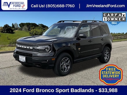 Used 2024 Ford Bronco Sport Badlands SUV for sale near Santa Barbara, CA