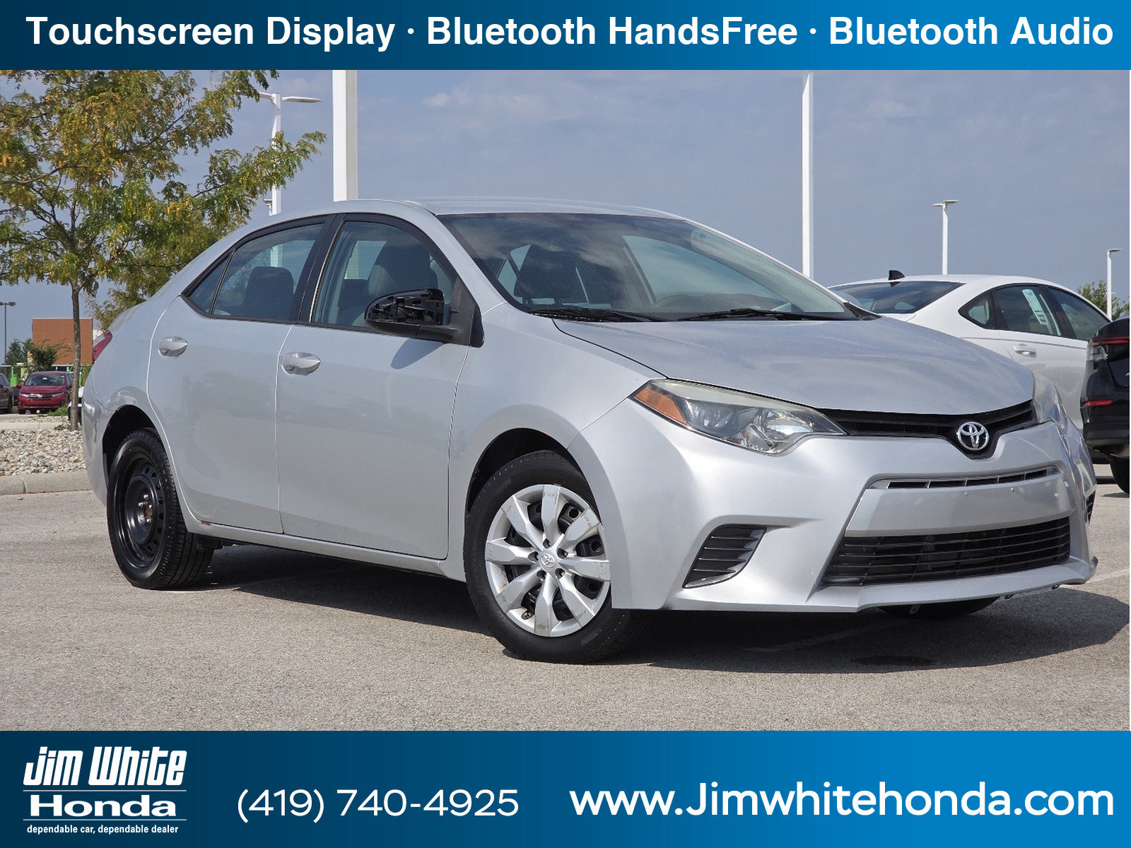Used 2016 Toyota Corolla LE with VIN 2T1BURHEXGC495938 for sale in Maumee, OH