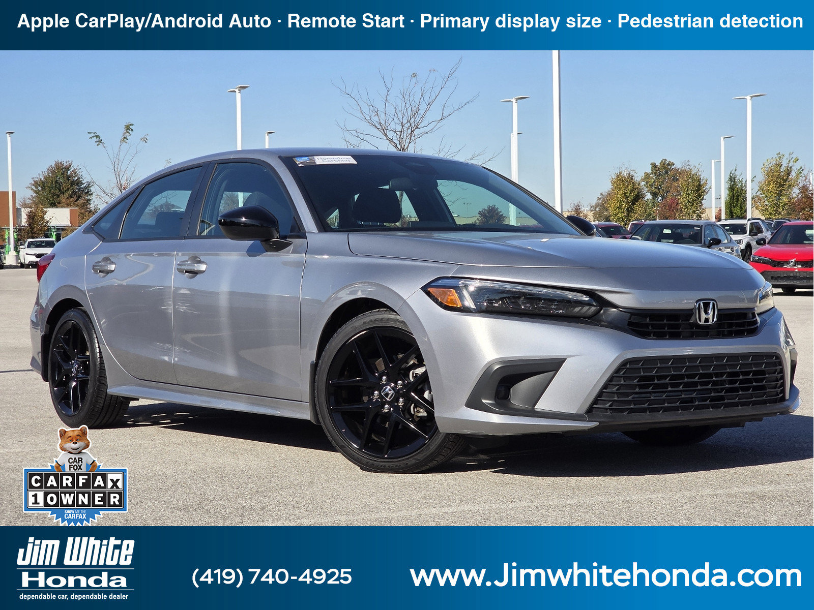 Certified 2024 Honda Civic Sport Sedan