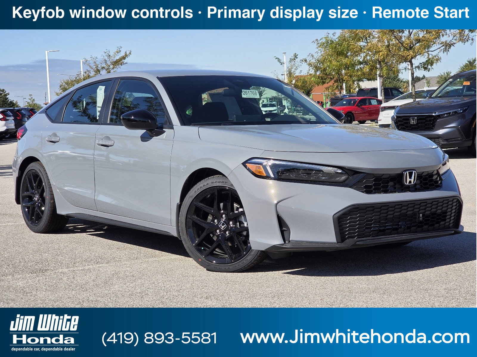 New 2026 Honda Civic Sport Hatchback