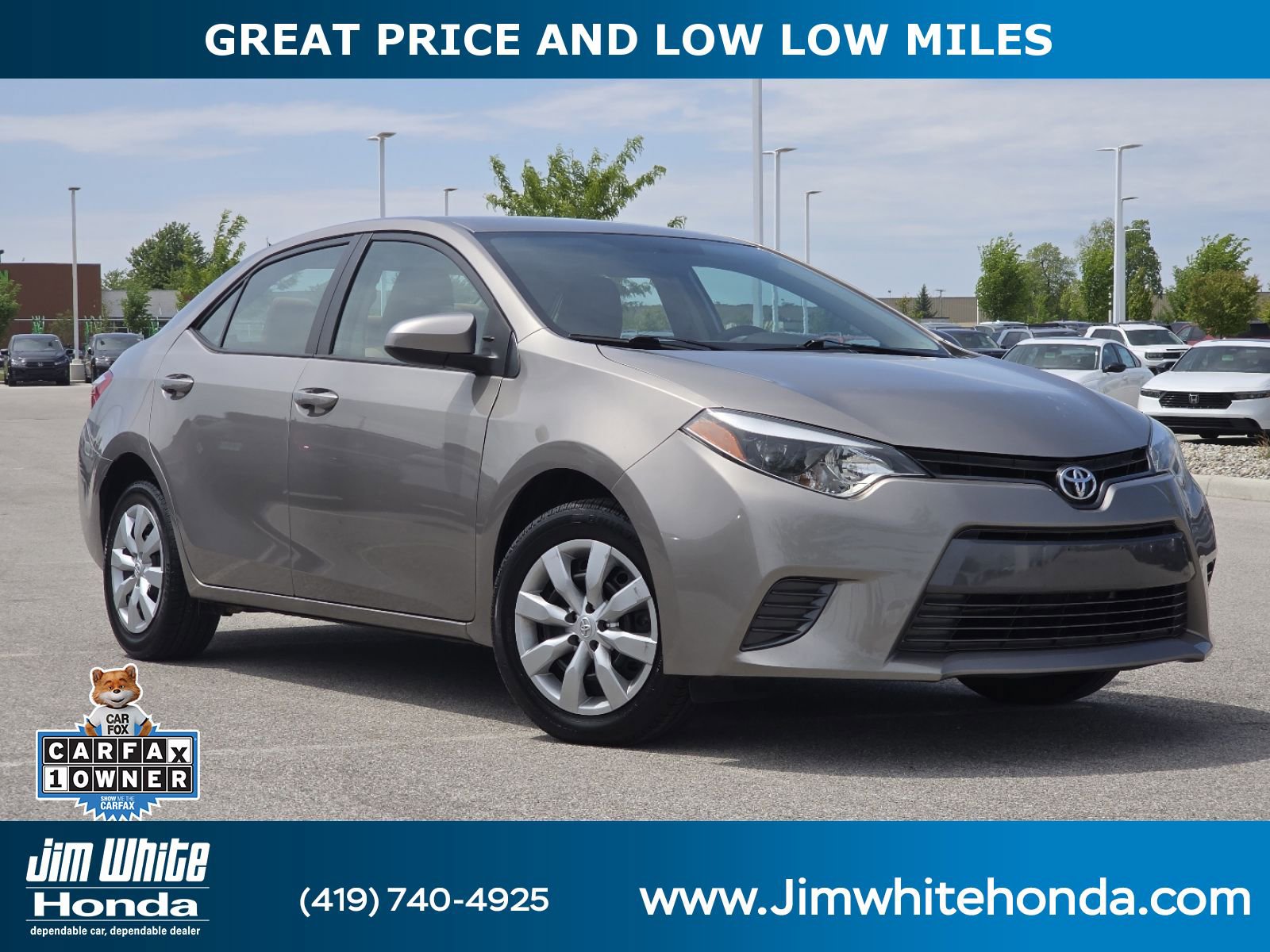 2016 Toyota Corolla LE AT's photo