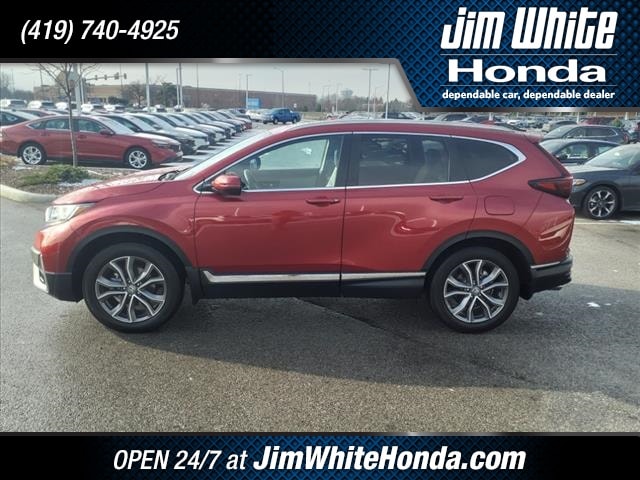 Certified 2022 Honda CR-V Touring with VIN 2HKRW2H92NH620606 for sale in Maumee, OH