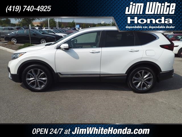 Used 2021 Honda CR-V Touring with VIN 7FART6H94ME025466 for sale in Maumee, OH