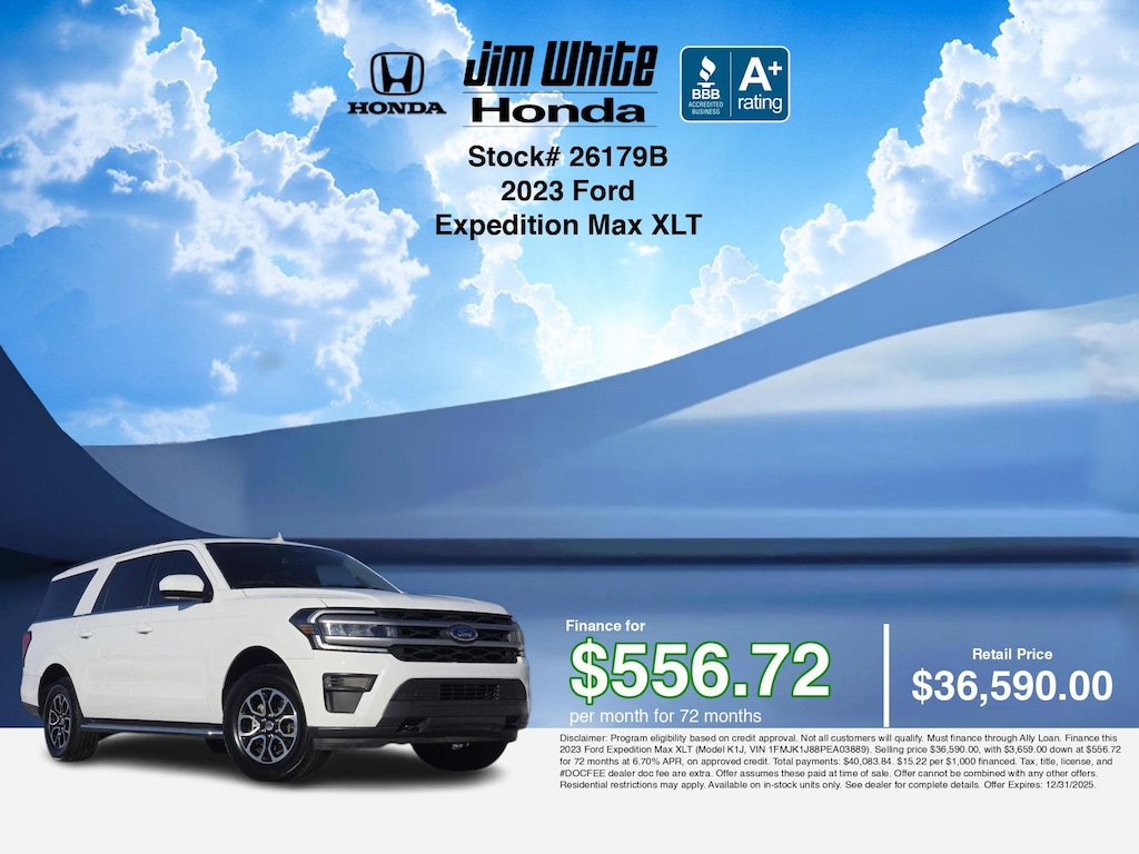 Used 2023 Ford Expedition Max XLT SUV