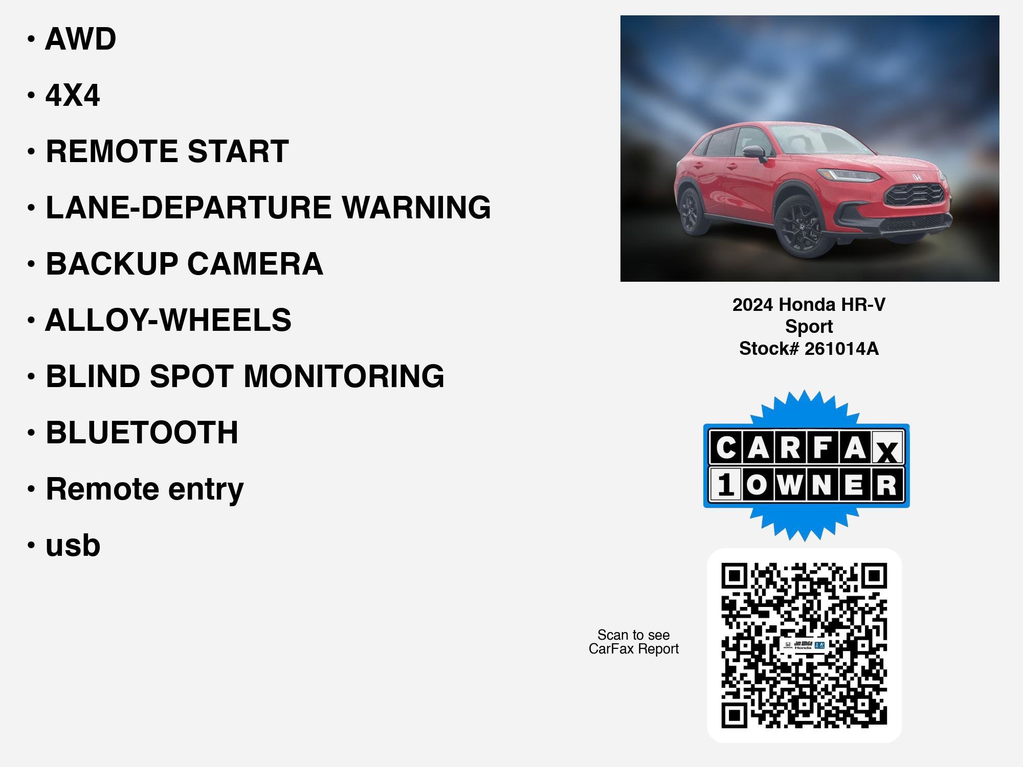 2024 Honda HR-V Sport - Photo 7