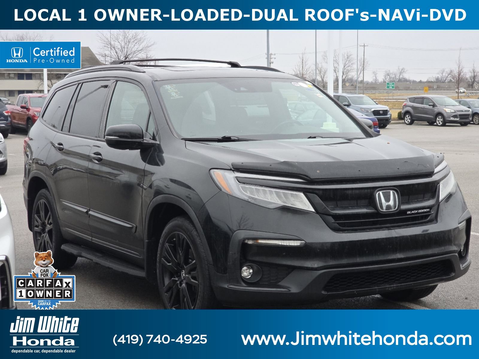 2022 Honda Pilot Black Edition's photo