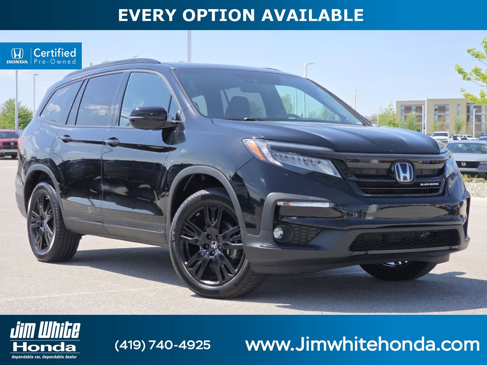 2021 Honda Pilot Black Edition AWD's photo