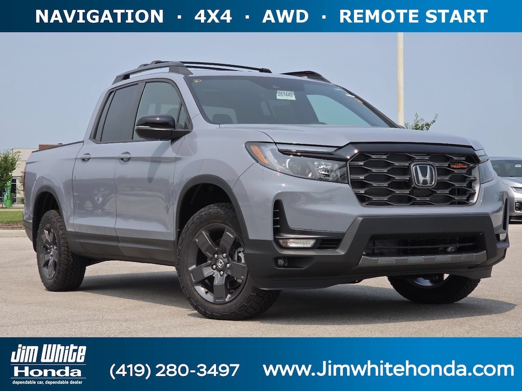 New 2026 Honda Ridgeline TrailSport Truck Crew Cab