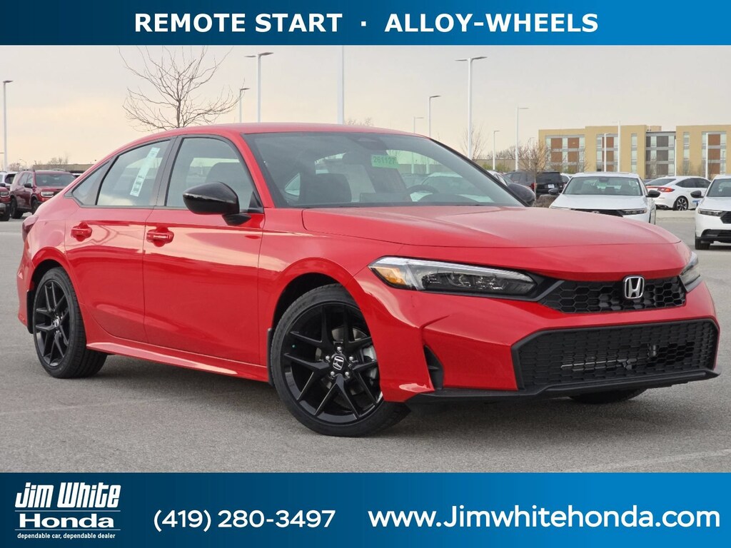 New 2026 Honda Civic Sport Sedan