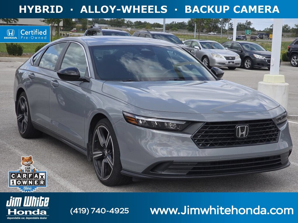 Certified 2023 Honda Accord Hybrid Sport Sedan