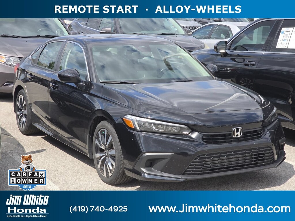 Certified 2022 Honda Civic EX Sedan