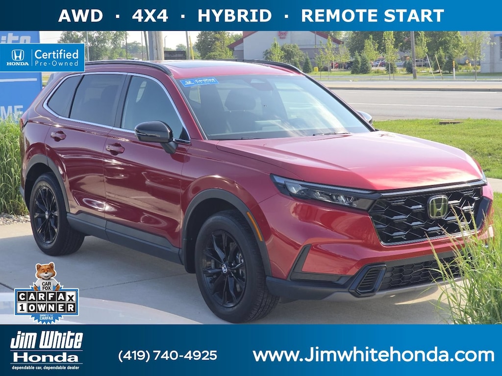 Certified 2024 Honda CR-V Hybrid Sport SUV