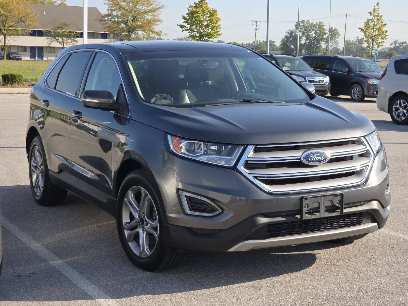 Used 2017 Ford Edge Titanium with VIN 2FMPK4K9XHBB80220 for sale in Maumee, OH