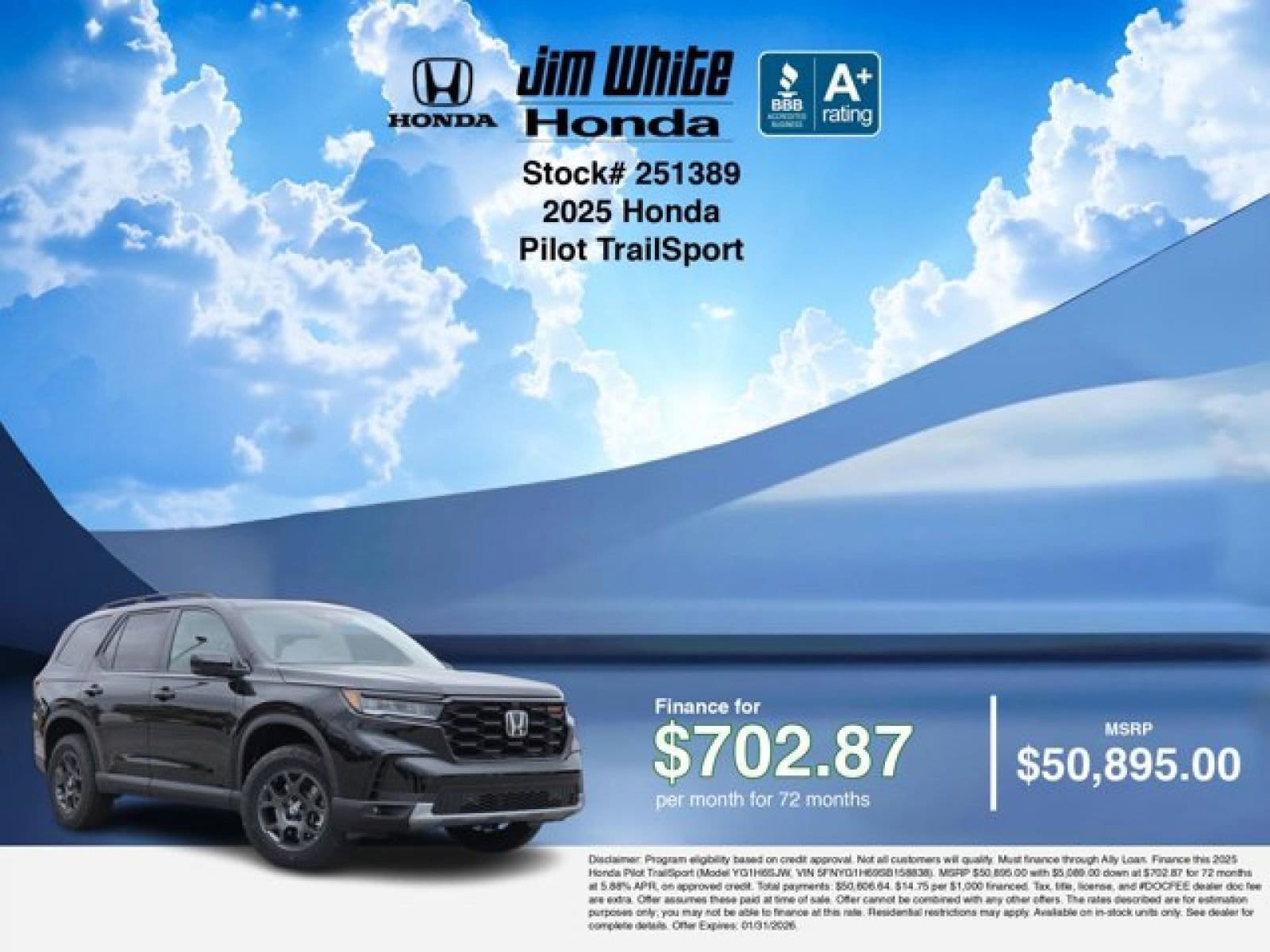 2025 Honda Pilot TrailSport - Photo 6