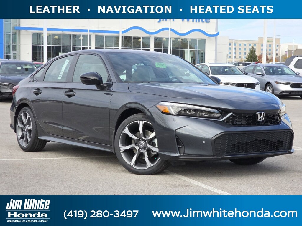 New 2026 Honda Civic Hybrid Sport Touring Sedan