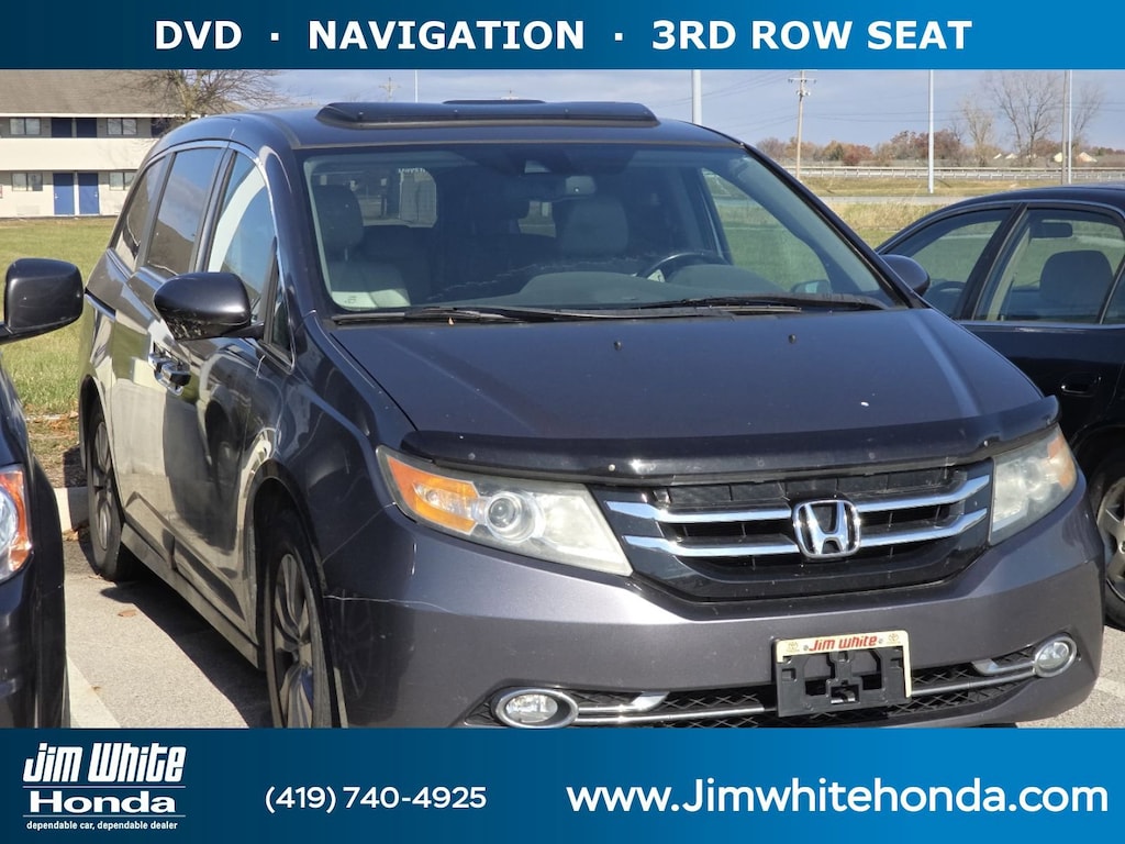 Certified 2015 Honda Odyssey EX-L Minivan/Van