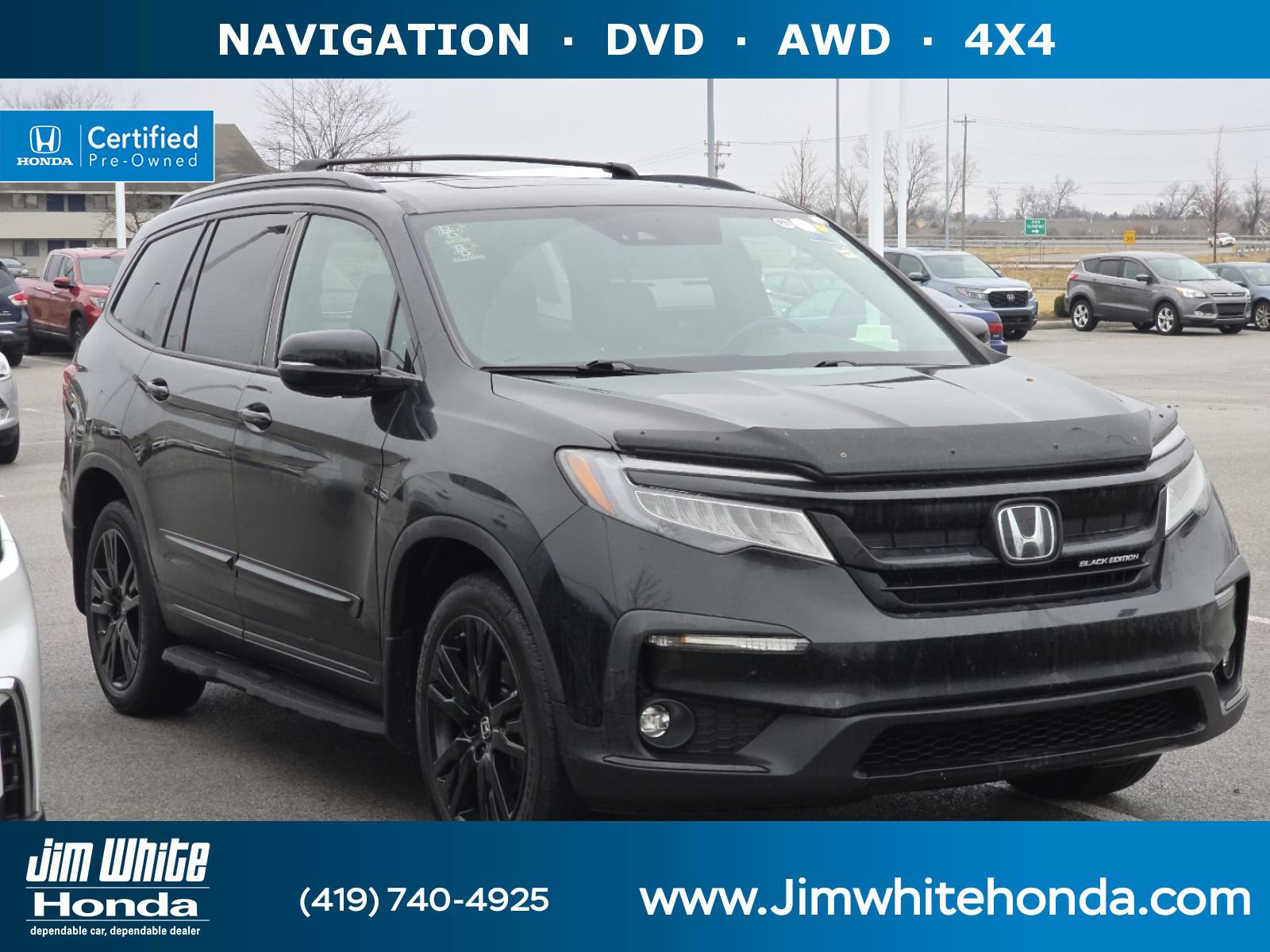 2022 Honda Pilot Black Edition's photo