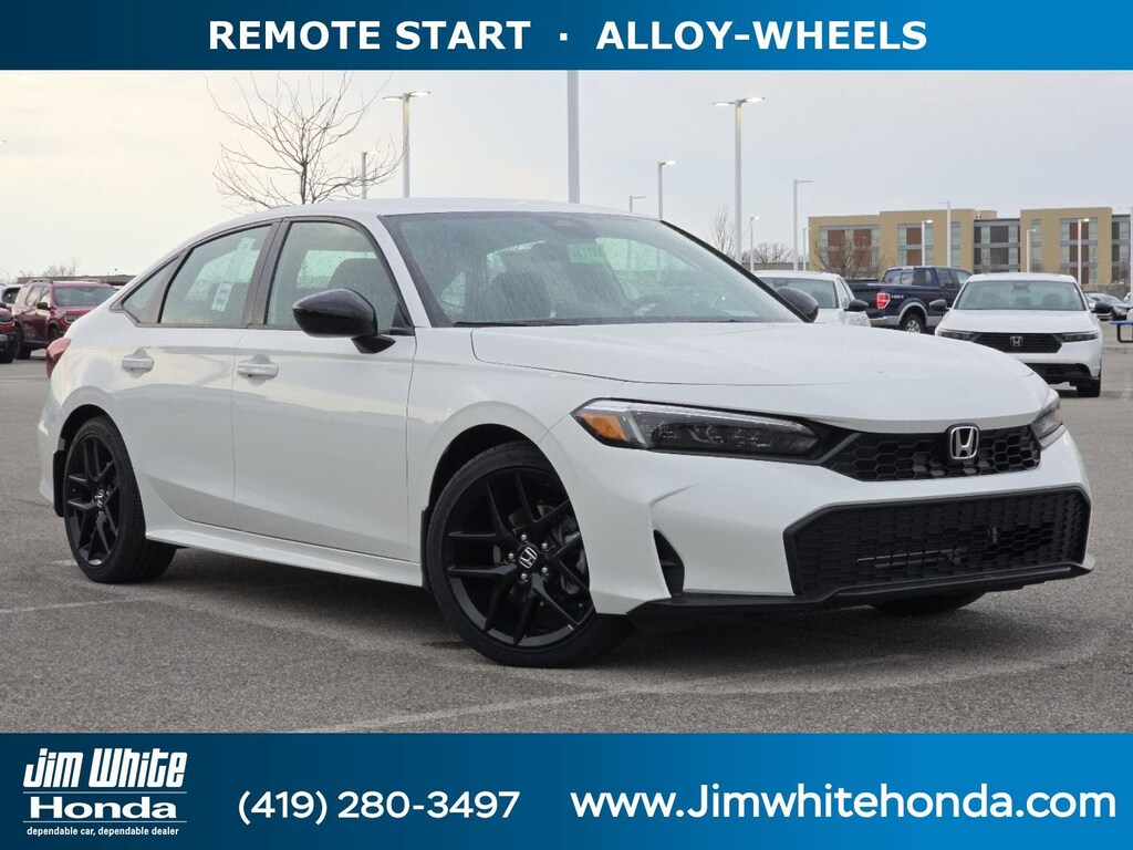 New 2026 Honda Civic Sport Sedan