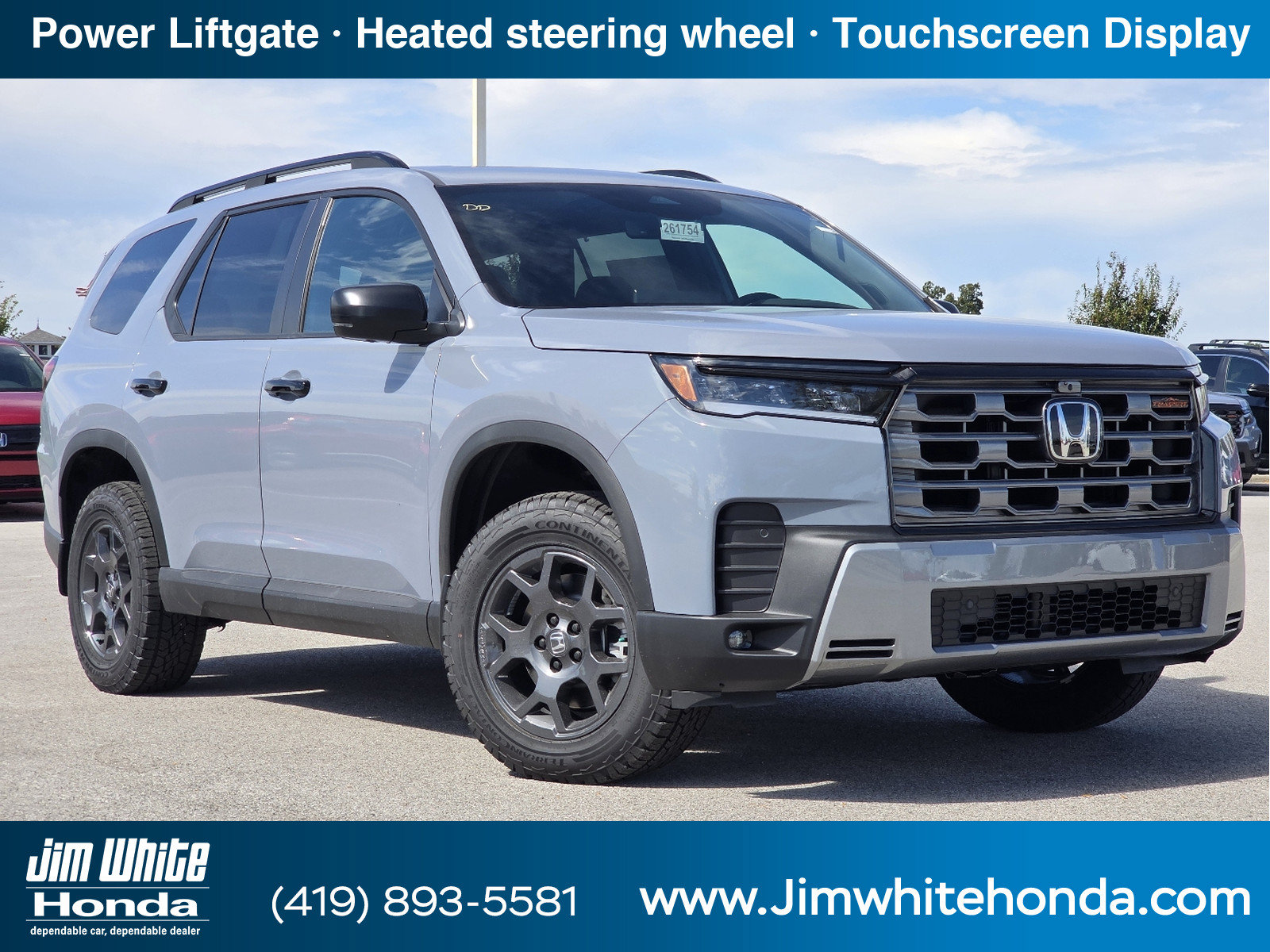New 2026 Honda Pilot TrailSport SUV