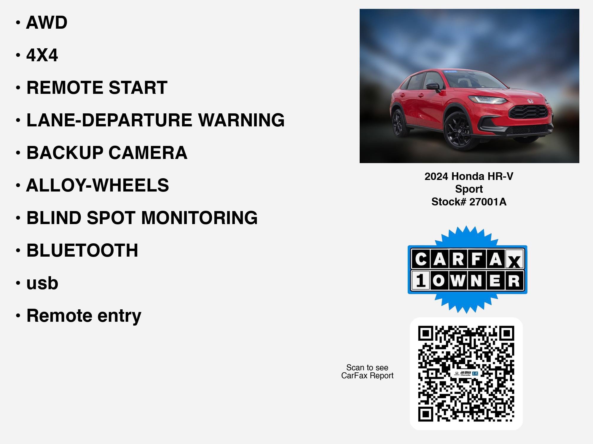 2024 Honda HR-V Sport - Photo 33